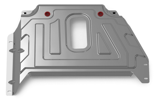Защита кислородного датчика АвтоБроня для Nissan Terrano III (V - 1.6; 2.0) 2016-2017 2017-н.в./Renault Arkana (V - 1.6) 2019-н.в./Renault Duster I, II (V - 1.6; 2.0) 2015-2021 2021-н.в./Renault Kaptur (V - 2.0) 2016-2020, алюминий 3 мм, с крепежом, штампованная, 333.04725.3