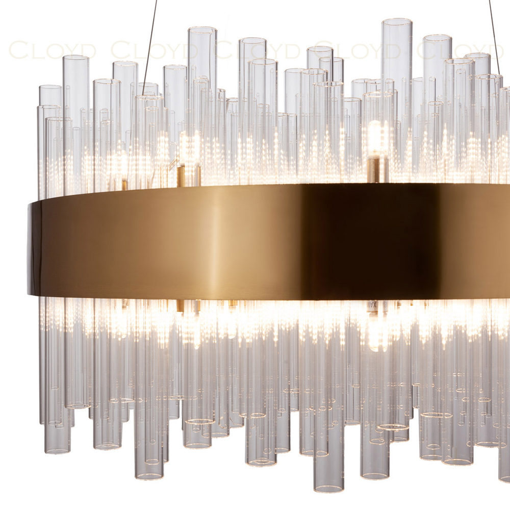 Люстра Cloyd TUBEO C20 / Ø65 см - латунь (арт.10633)