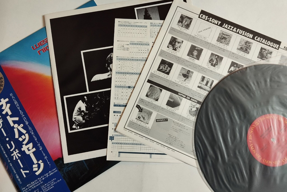 Винтажная виниловая пластинка LP Weather Report Night Passage (Japan 1980) (Obi 1)