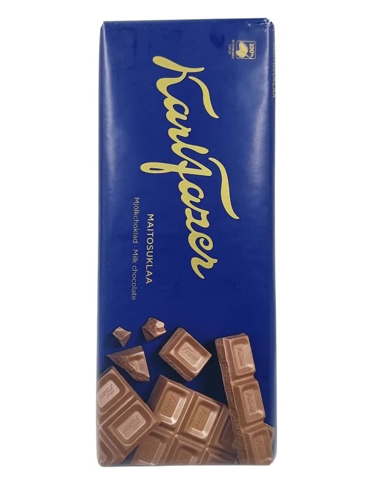 Шоколад молочный Karl Fazer 180 г x 2 шт