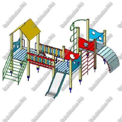 Детский игровой комплекс «Солнечный Городок»