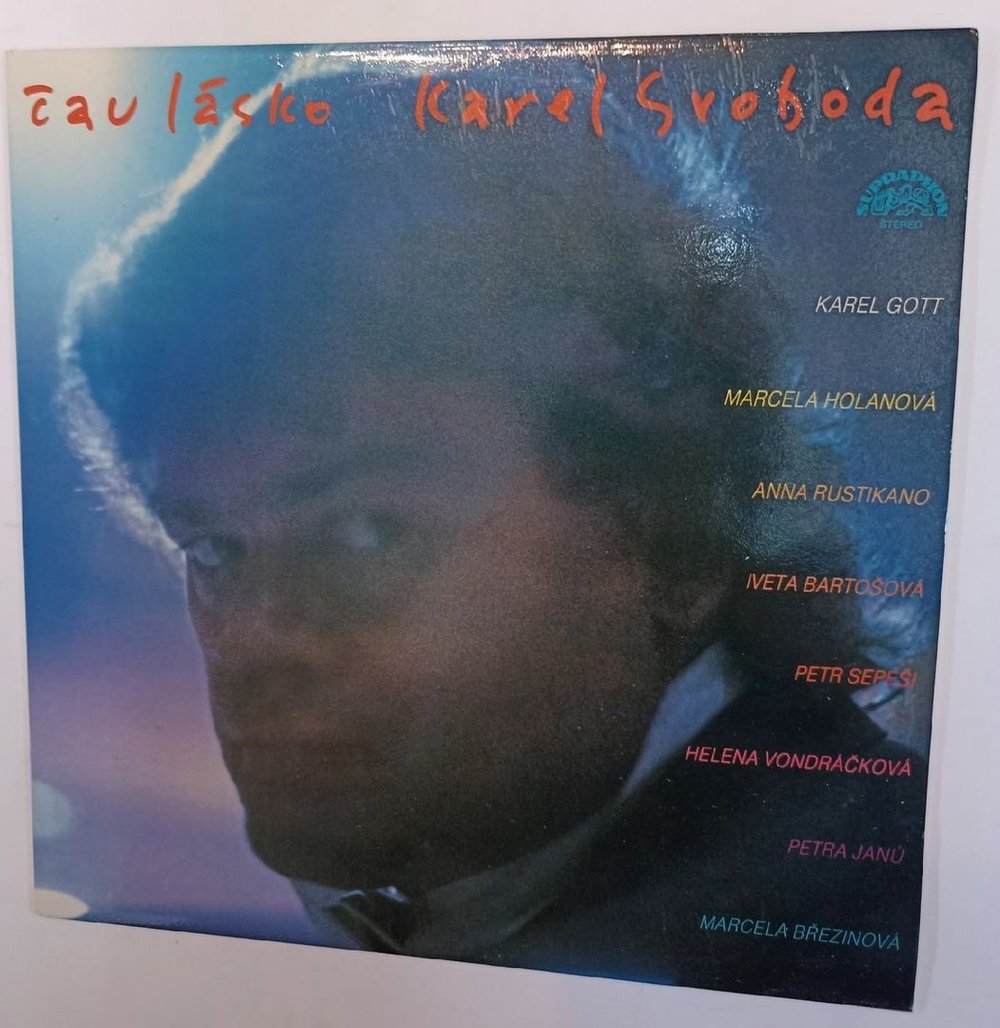 Винтажная виниловая пластинка Karel Svoboda Cau Lasko (Czechoslovakia 1987)
