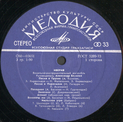 Иверия – Иверия (без обложки)