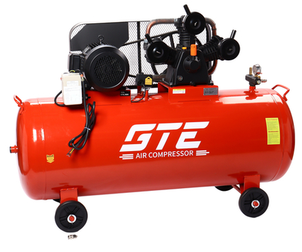 Компрессор поршневой ременной 380В 970л/мин. ресивер-500л GTE