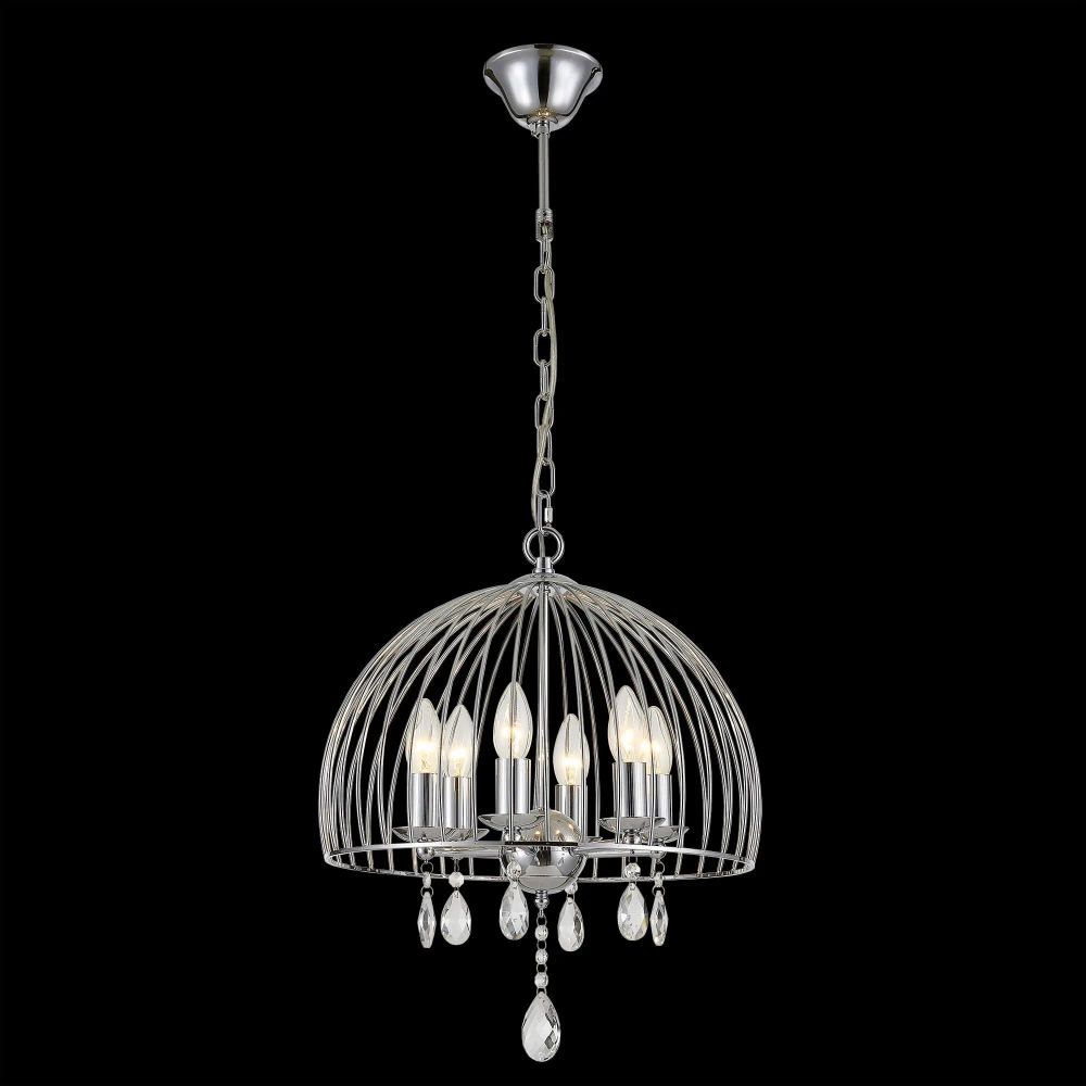 Citilux Джина CL462261 Люстра подвесная Хром