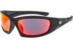 Спортивные очки GOG Samum / Matt Black-Black / Polarized Red Lens