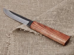 Нож Ханты-Манси, сталь Х12МФ, рукоять ясень