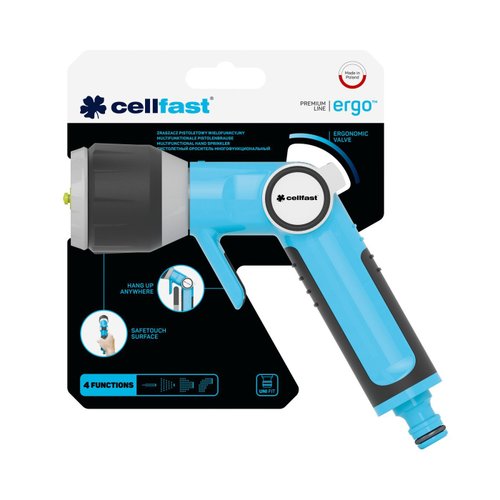 Пистолет для полива CELLFAST ERGOLINE многофункциональный
