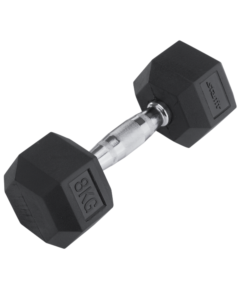 Гантель обрезиненная STARFIT DB-301 8 кг