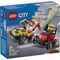 LEGO Constructor City Pizza vs. Fire Truck