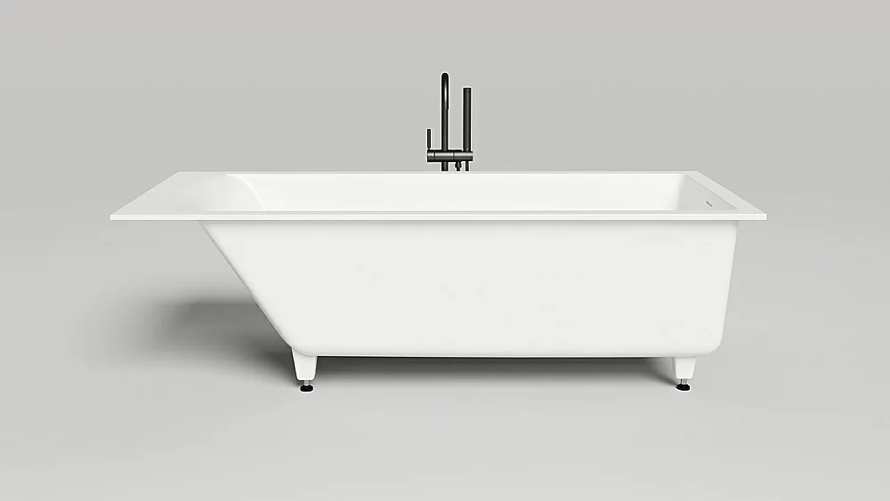 Ванна Salini Cascata Kit S-Sense 180х80 104513G белая
