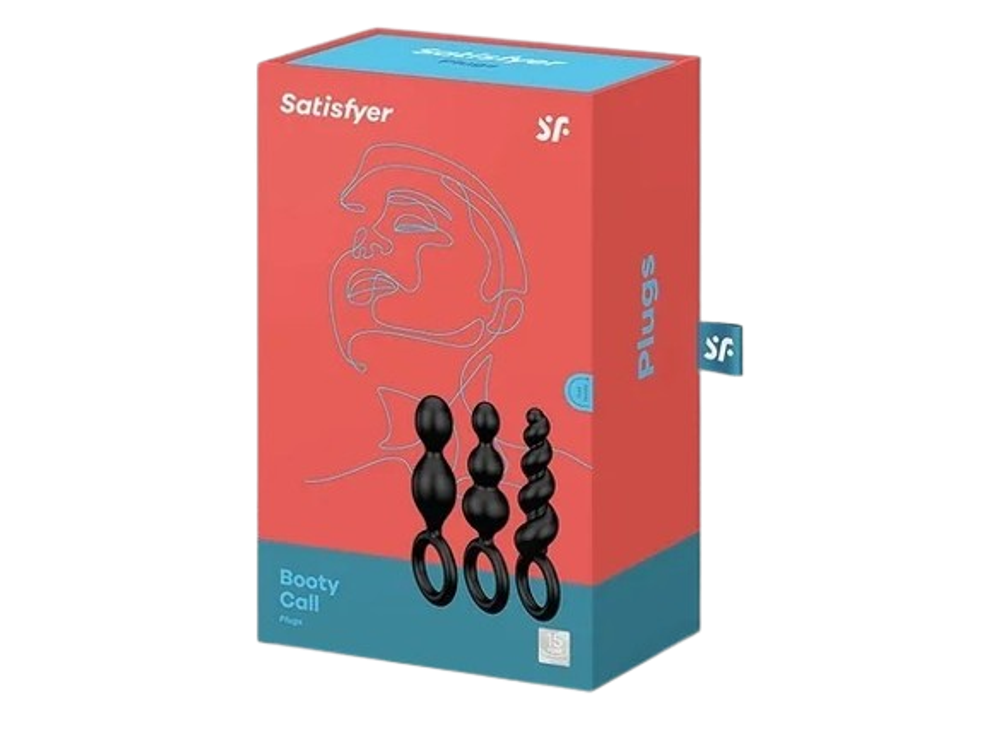 Анальные игрушки Satisfyer Booty Call (набор из 3 шт)