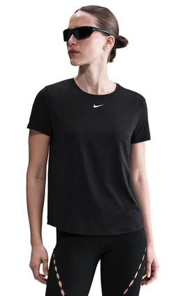 Женская теннисная футболка Nike One Classic Dri-Fit - black/white