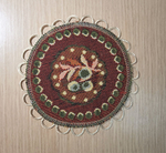 Набор декоративных гобеленовых салфеток "Рябинка" (1+6 шт.)