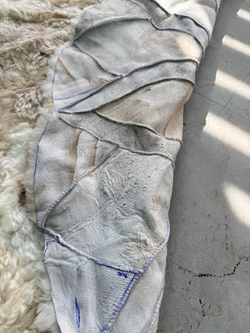 Ковер шкура натуральная овчина меховой