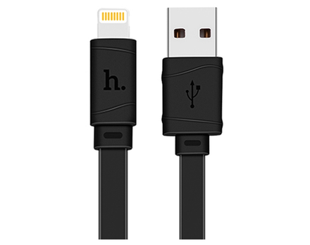 Кабель USB - Lightning HOCO X5 (черный) 1м