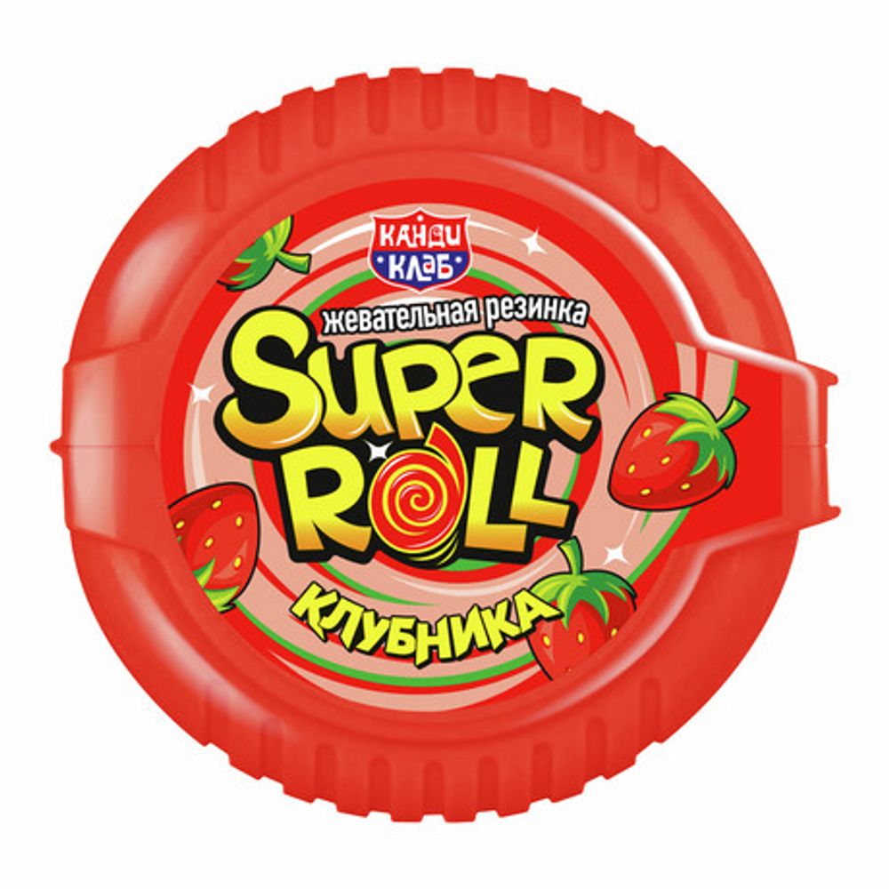 Super Roll новые крэйзи вкус. жев резинка 10гр