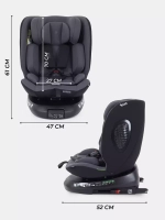Автокресло RANT AY819 "HELIX" isofix Grey (40-150см)