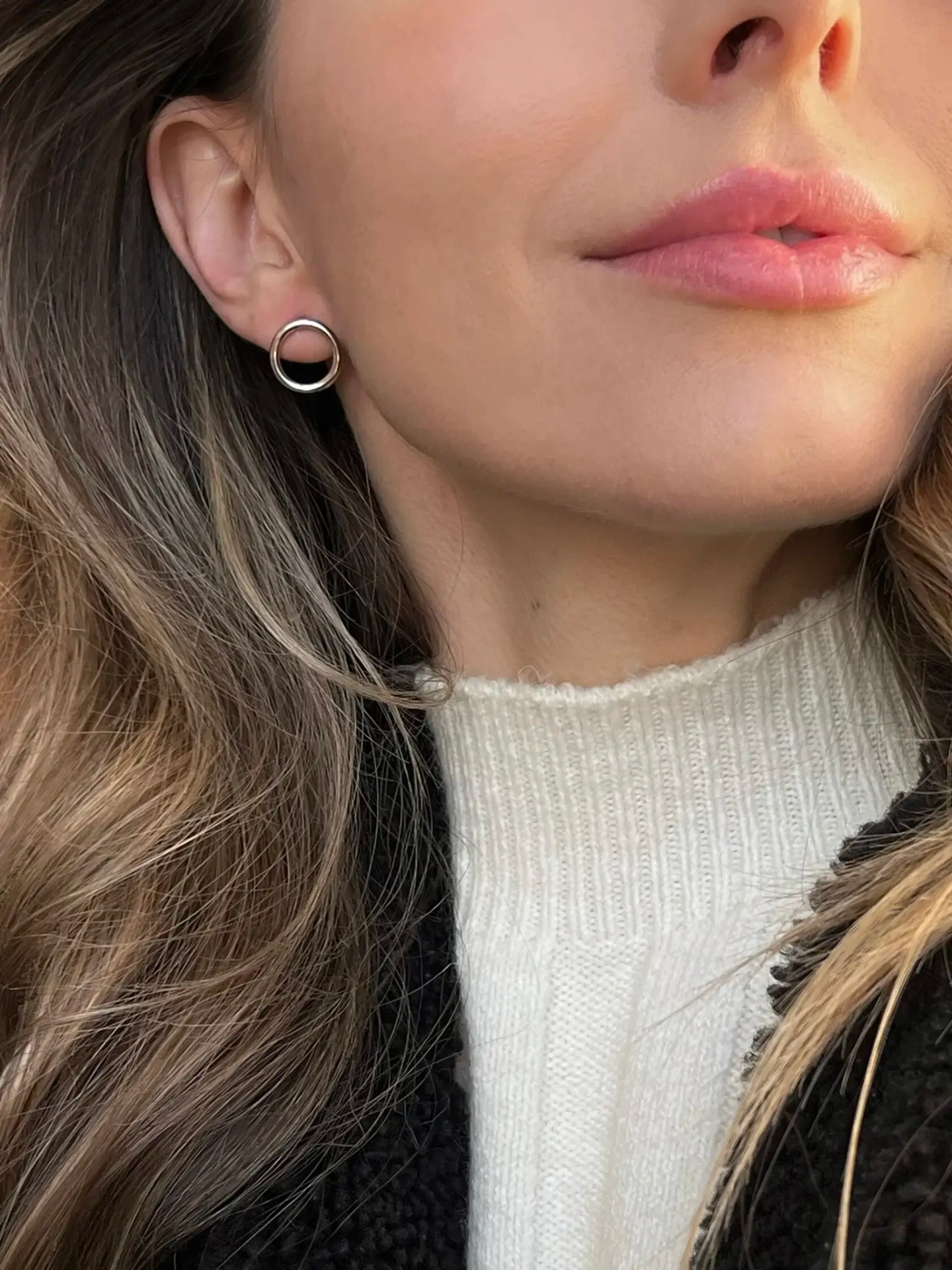 Моносерьга Circle