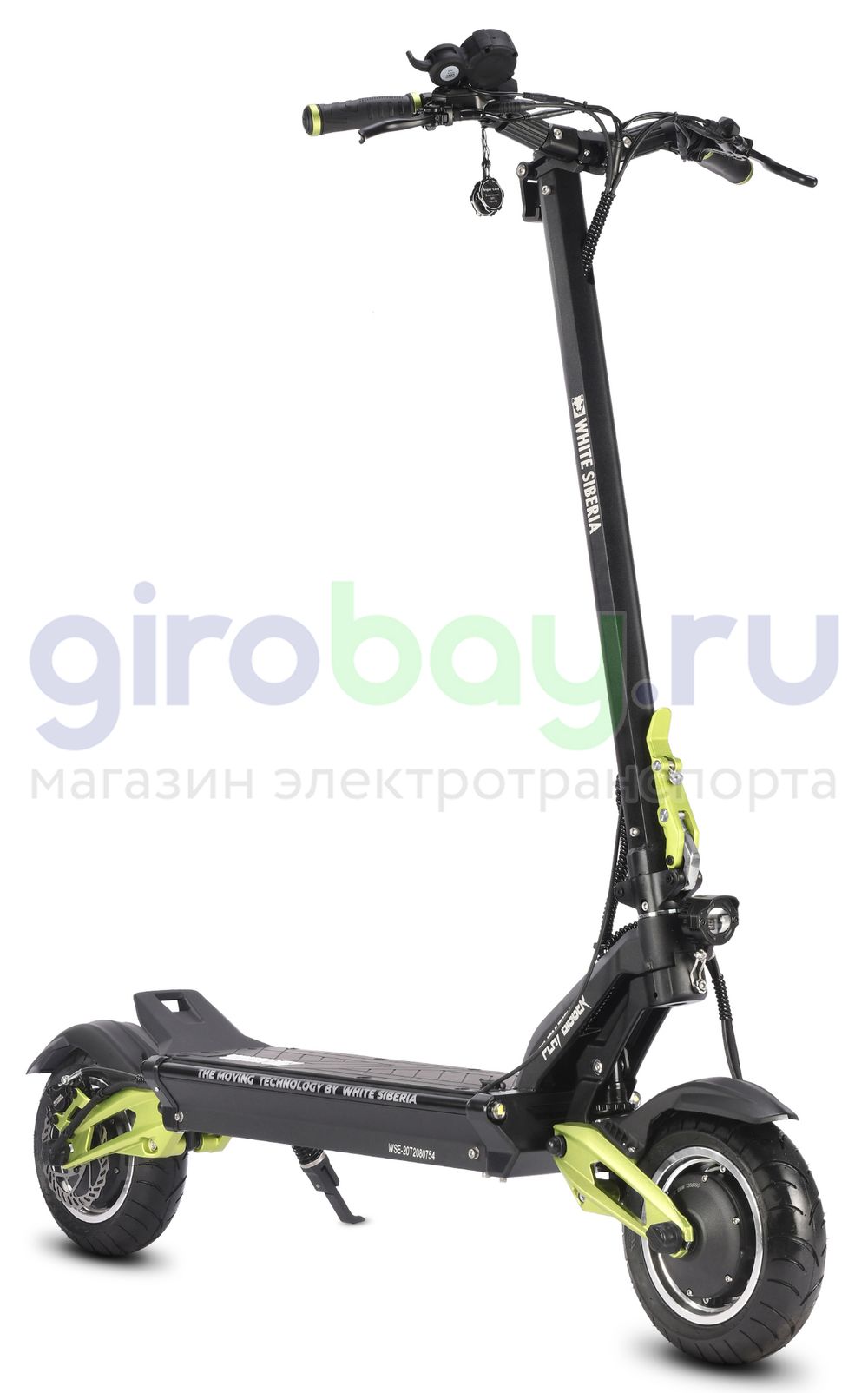 Электросамокат WHITE SIBERIA NERPA PRO 3600W Elka Green (зеленый) фото 3 фото №8
