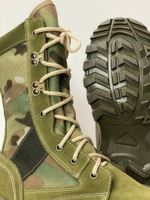 Ботинки тактические с высокими берцами 516 МО «SHOT CAMO MULTI» Мультикам