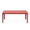 Журнальный столик Net Table 100х40 см красный