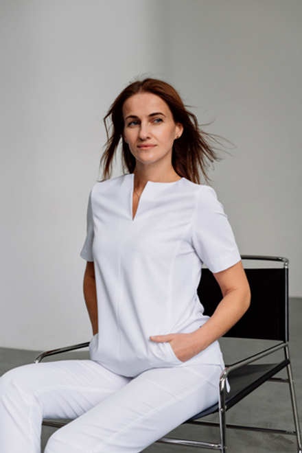 Блуза с галочкой