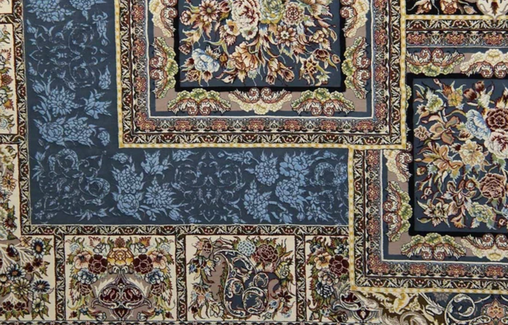 Иранский ковер из Мешхеда шерстяной 150х225 см 390487 Иран машинный