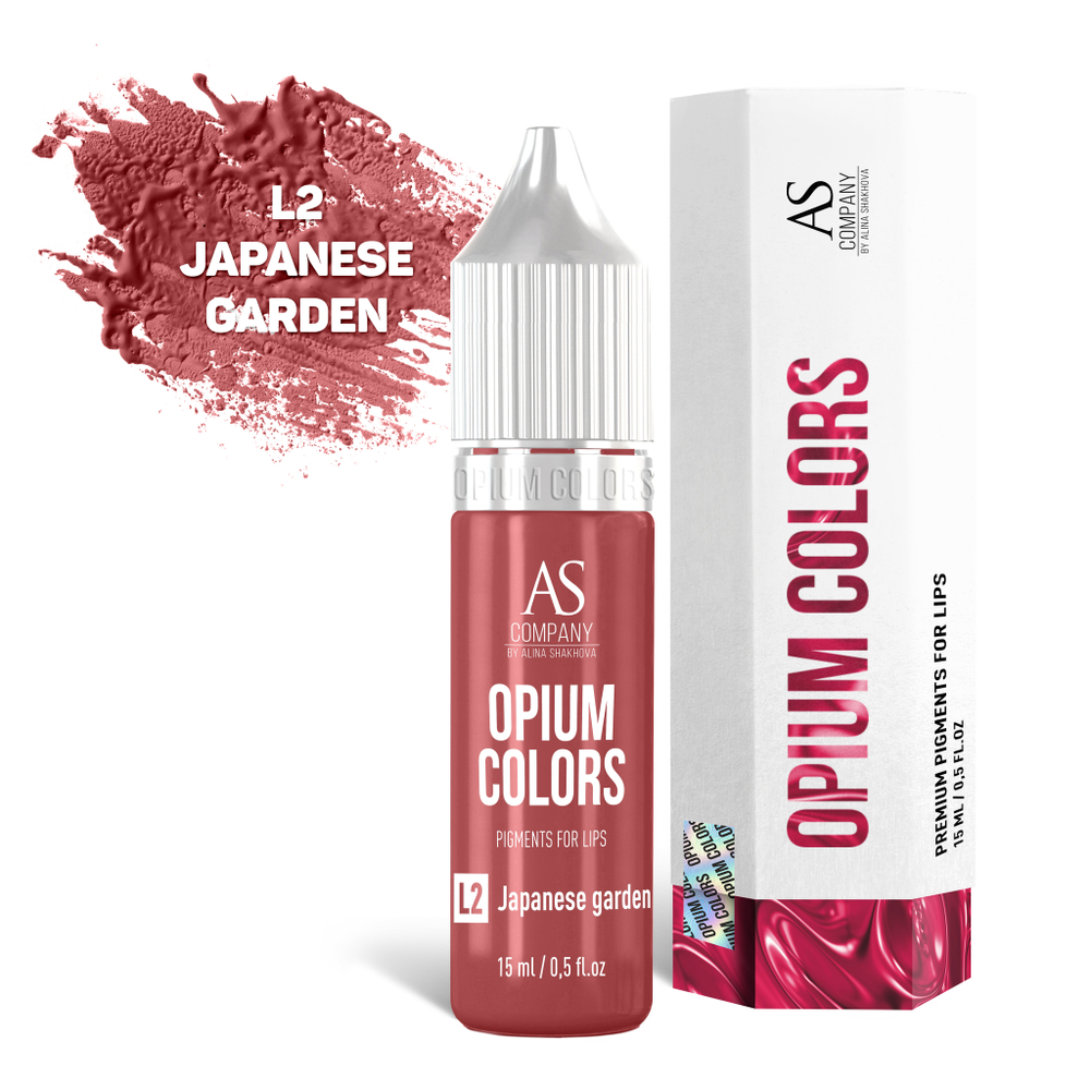 L2 JAPANESE GARDEN пигмент для губ TM AS-Company OPIUM COLORS