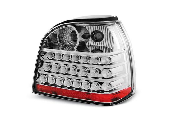 Задние фонари VW Golf 3 chrome led