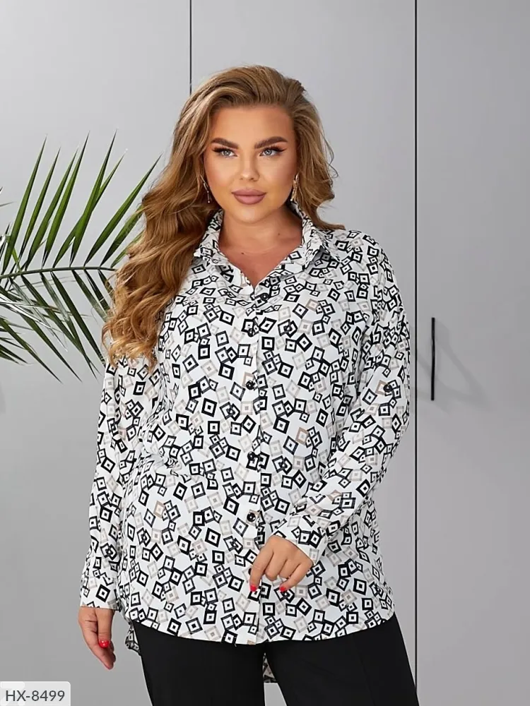 Рубашка HX-8489 Фабрика Моды