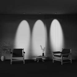 Светильник встраиваемый светодиодный Maytoni   DL105-12W3K-B