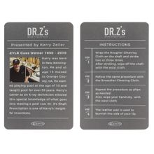 Набор салфеток для чистки и полировки бильярдного кия KAMUI Dr.Z Shaft Prescription in Black and Gra