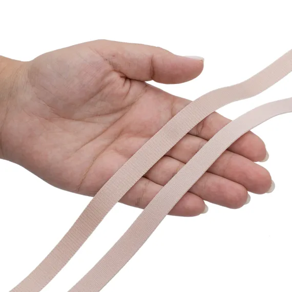 Резинка бретелечная серебристый пион 12 мм (цв. 168), 640/12