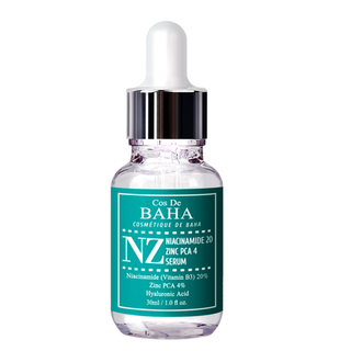 Cos De BAHA Сыворотка укрепляющая для сужения пор - Niacinamide 20 zinc pca 4 (NZ), 30мл