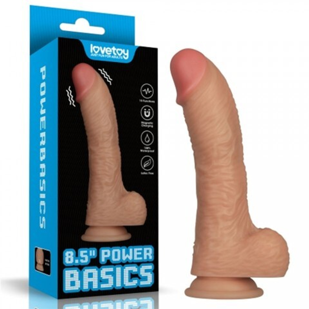 Вибратор реалистик Lovetoy Power Basics (16*4,5 см)