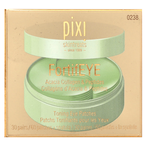 Pixi Beauty, Skintreats, FortifEye, патчи для области вокруг глаз, придающие упругости, 30 пар