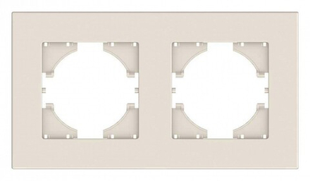 Рамка на 2 поста Gusi Electric CITY С1112-003