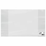 Обложка ПВХ для тетрадей и дневников, ЮНЛАНДИЯ, 120 мкм, 208х346 мм, штрих-код, 229305