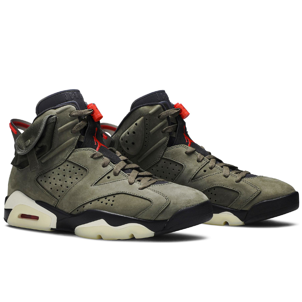 AIR JORDAN 6 x TRAVIS SCOTT X "OLIVE"