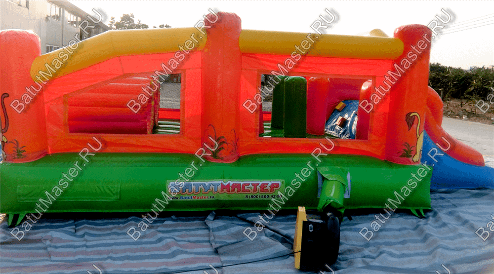 Надувной батут "Попрыгунчик" с принт-печатью