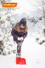 Лопата №21, алюминиевый черенок с ручкой (длина лопаты 70 см)