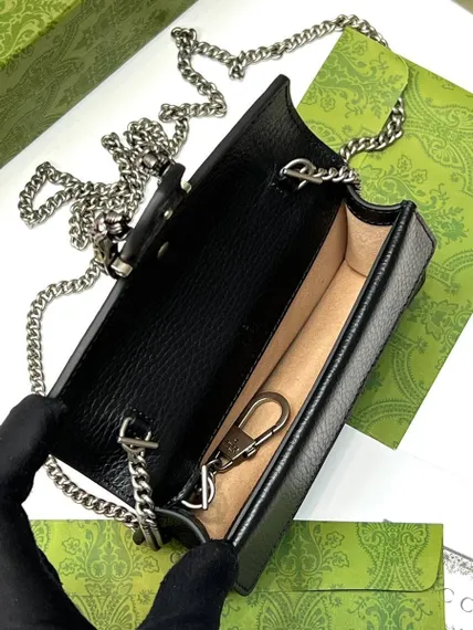 Сумка Gucci Dionysus GG Super Mini черный