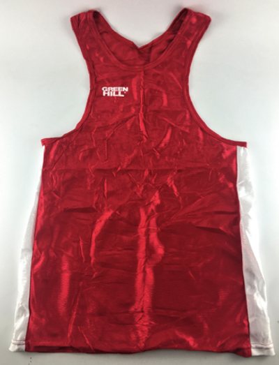 Майка боксерская Green Hill (красная)