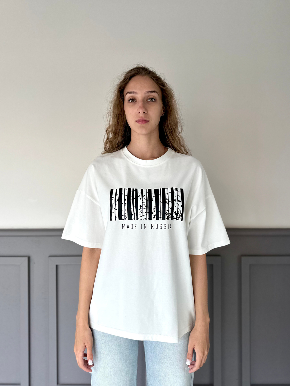 Футболка oversize Made in Russia