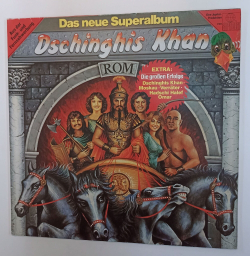 Винтажная виниловая пластинка LP Dschinghis Khan Rom (Germany 1980)