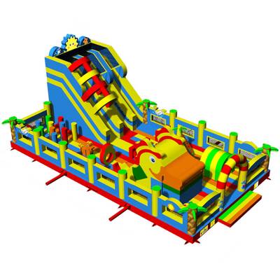 Коммерческий надувной батут «Тропикана макси», 15*8*6 м