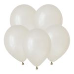 Белый песок / White sand, латексный шар