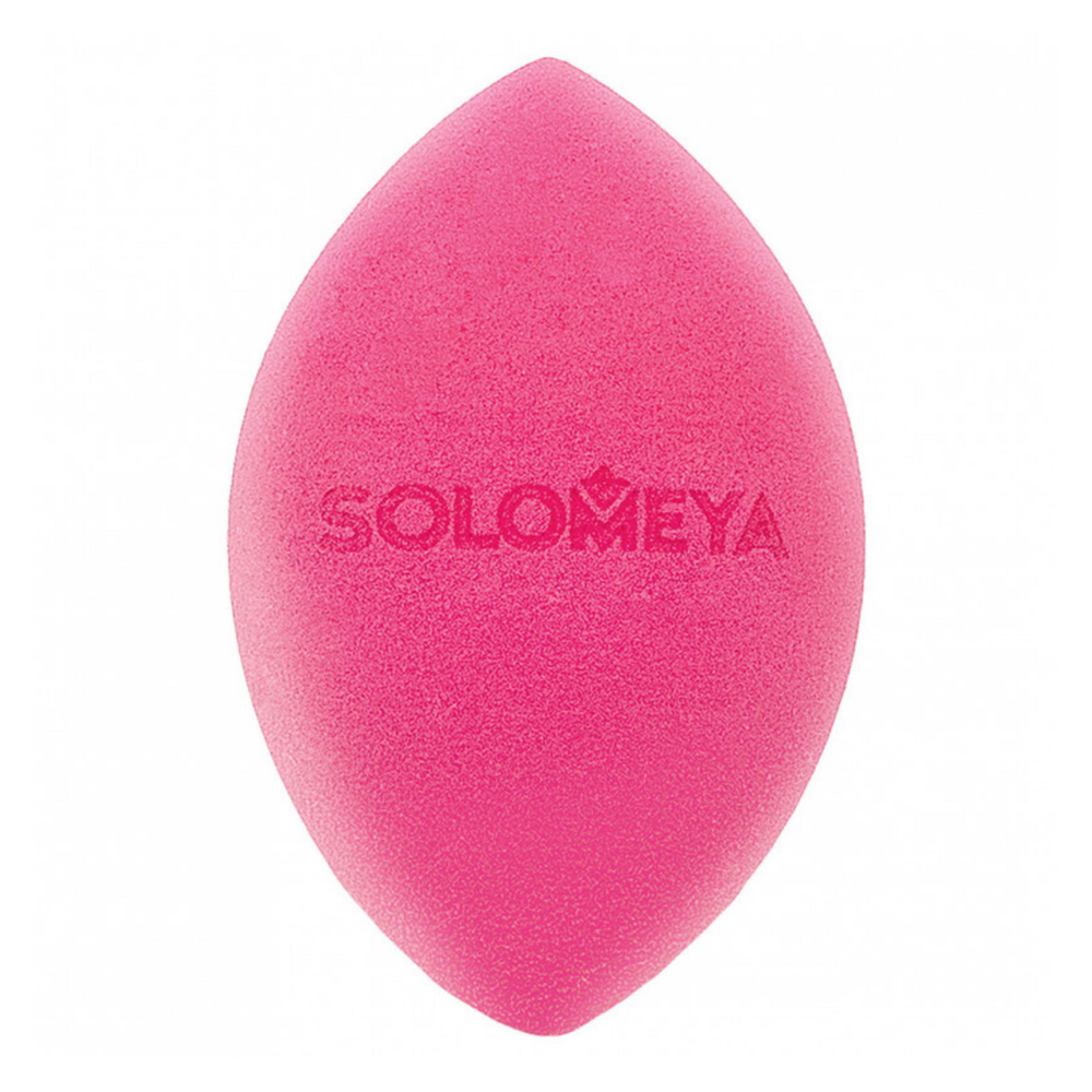 Solomeya Косметический спонж для макияжа со срезом Розовый