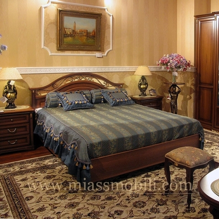 Joconda (Miass-Mebel) Кровать двухместная 1600мм (вариант №1)